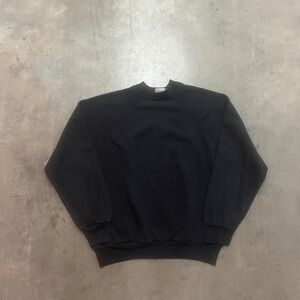 Vintage 90s USA made faded‎ tultex blank crew neck sweatshirt